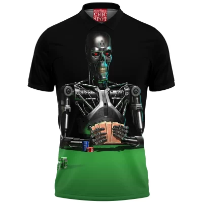 Sci-Fi Polo Shirt, Terminator Polo Shirt