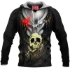 Horror Fleece-Hoodie, Predator Fleece-Hoodie, Sci-Fi Fleece-Hoodie