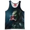 Horror Tank-Top, Predator Tank-Top, Sci-Fi Tank-Top