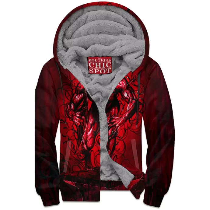 Carnage Zip Fleece Hoodie