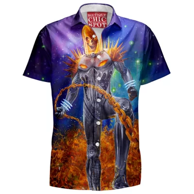 Comic Hawaiian-Shirt, Ghost Rider Hawaiian-Shirt