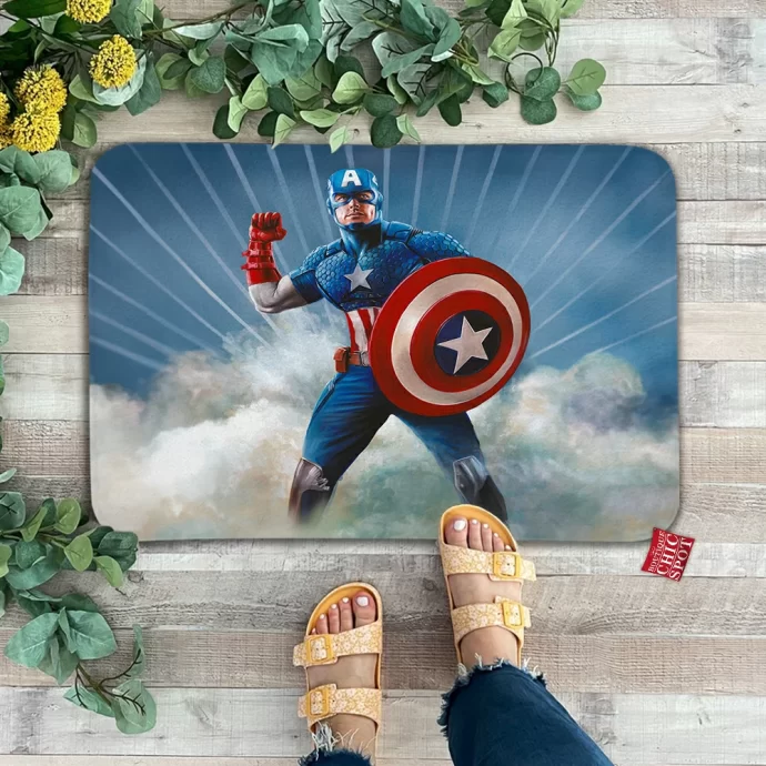 Captain America Doormat