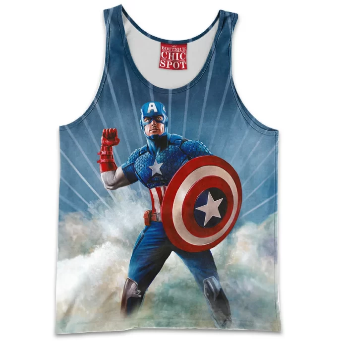 Captain America Tank Top