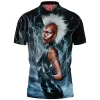 Comic Polo Shirt, Storm Polo Shirt, X-men Polo Shirt