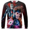 Comic Zip Sweatshirt, X-men Zip Sweatshirt, Gambit Zip Sweatshirt, Mister Sinister Zip Sweatshirt