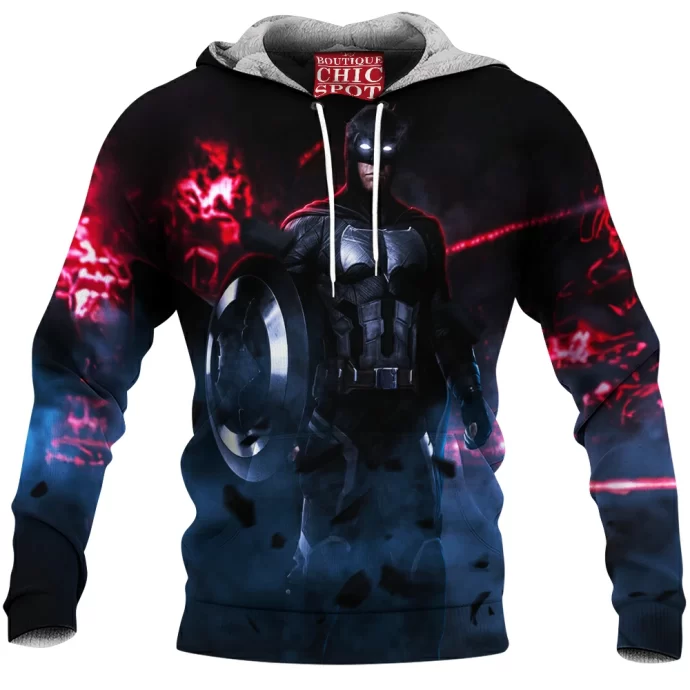 Captain America x Batman Fleece Hoodie