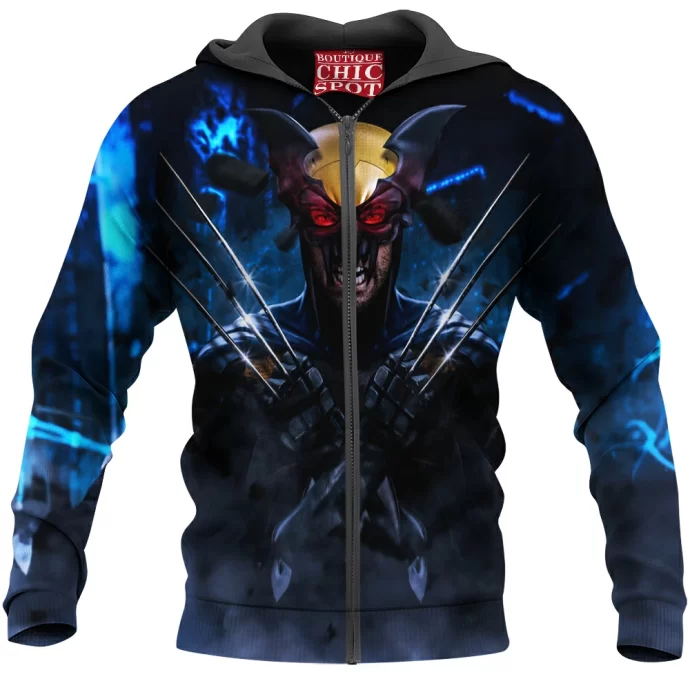 Wolverine x Batman Zip Hoodie