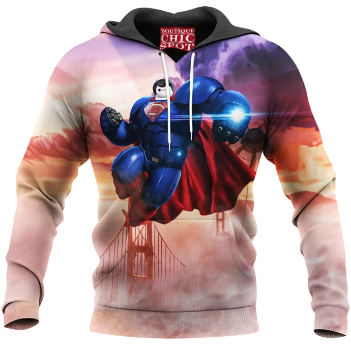 Baymax x Superman Hoodie