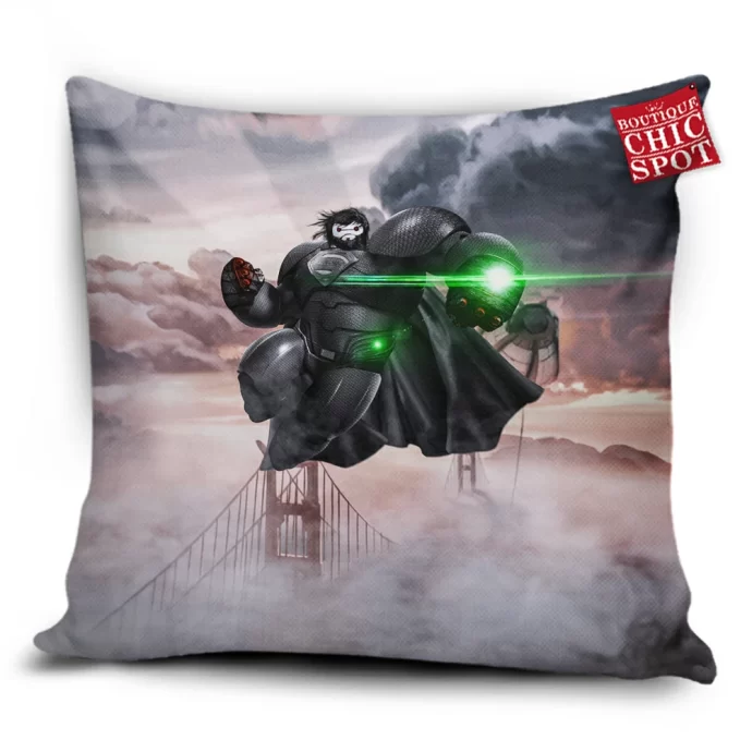 Baymax x Superman Pillow Cover