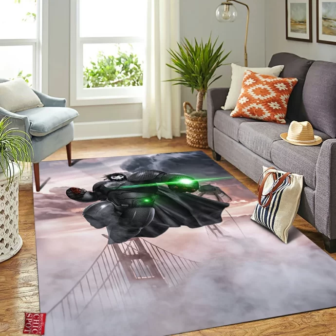 Baymax x Superman Rectangle Rug