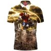 Comic Polo Shirt, Wonder Woman Polo Shirt