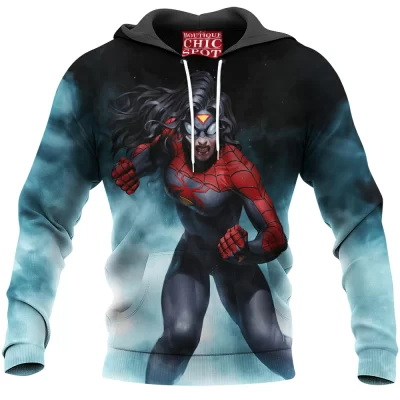 Comic Hoodie, Spider-Woman Hoodie