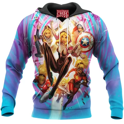Comic Hoodie, Spider-Gwen Hoodie
