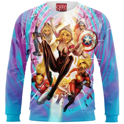 Comic Sweatshirt, Superhero Sweatshirt