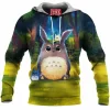 Anime Fleece-Hoodie, Totoro Fleece-Hoodie, Ghibli Fleece-Hoodie