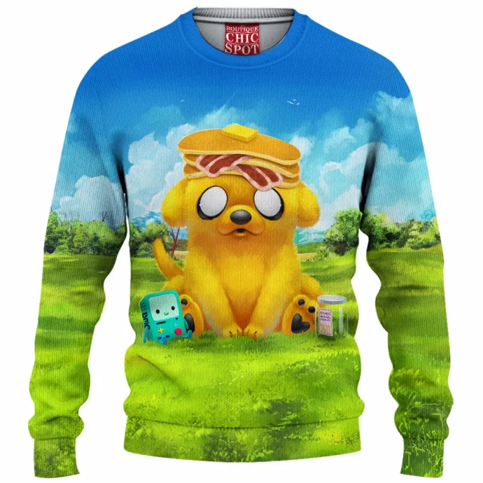 Jake The Dog Knitted Sweater