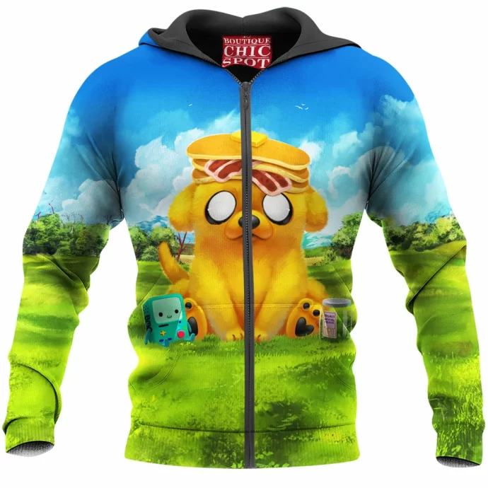 Jake The Dog Zip Hoodie