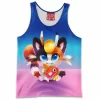 Anime Tank-Top, Meowth Tank-Top, Pokemon Tank-Top