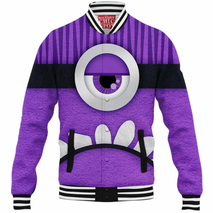 Evil Minion Baseball Jacket