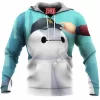 Baymax Fleece-Hoodie, Disney Fleece-Hoodie, Pixar Fleece-Hoodie, Big Hero 6 Fleece-Hoodie