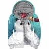 Baymax Zip-Fleece-Hoodie, Disney Zip-Fleece-Hoodie, Pixar Zip-Fleece-Hoodie, Big Hero 6 Zip-Fleece-Hoodie