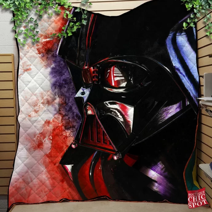 Darth Vader Quilt Blanket