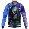 Boba Fett Baseball-Jacket, Sc-Fi Baseball-Jacket, Star Wars Baseball-Jacket