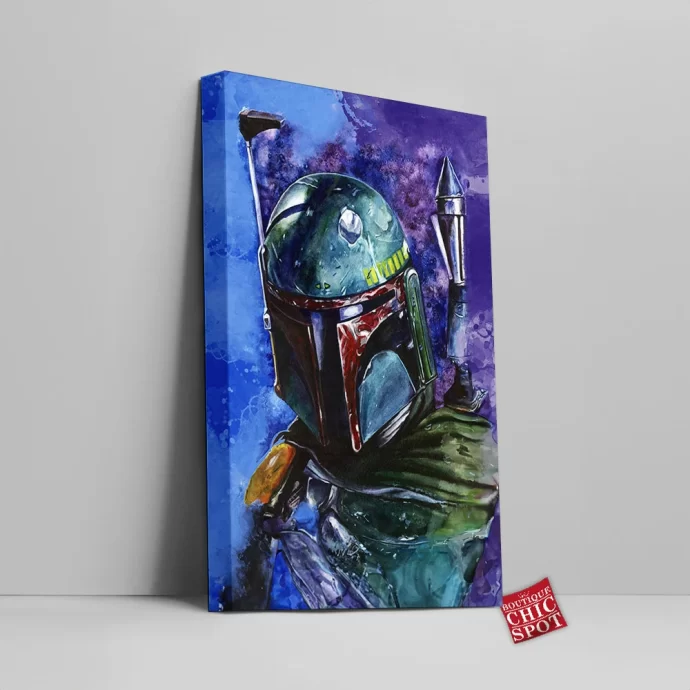 Boba Fett Canvas Wall Art