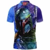 Boba Fett Polo Shirt, Sc-Fi Polo Shirt, Star Wars Polo Shirt