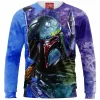 Boba Fett Zip Sweatshirt, Star Wars Zip Sweatshirt, Sc-Fi Zip Sweatshirt