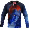 Comic Hoodie, Mystique Hoodie, X-men Hoodie