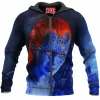 Comic Zip-Hoodie, Mystique Zip-Hoodie, X-men Zip-Hoodie