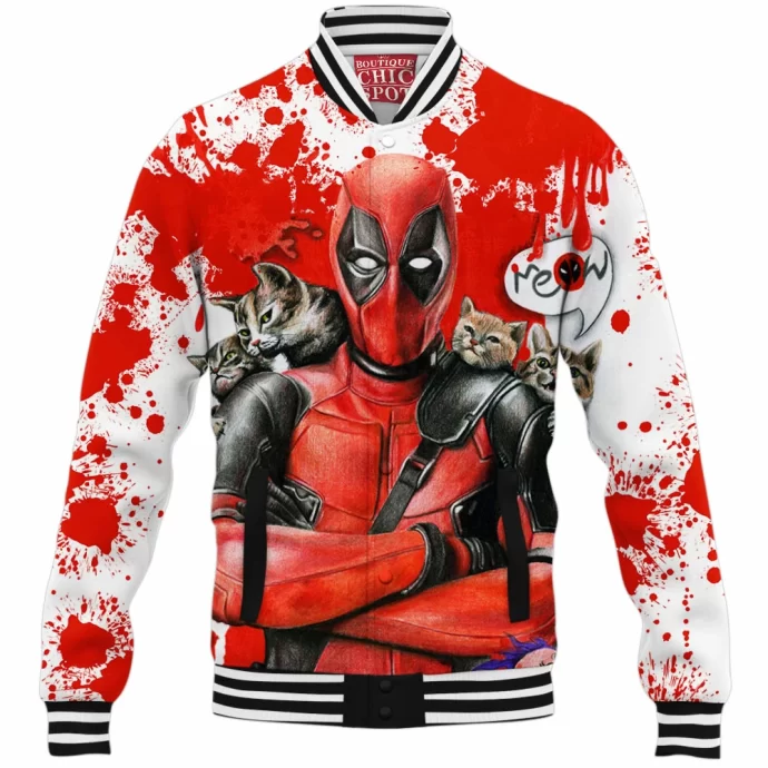 Deadpool Baseball Jacket