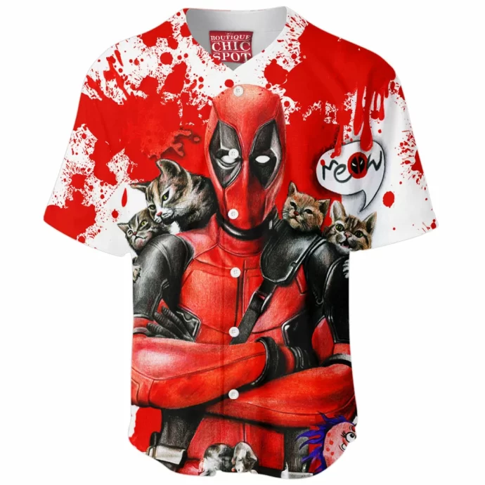 Deadpool Baseball Jersey