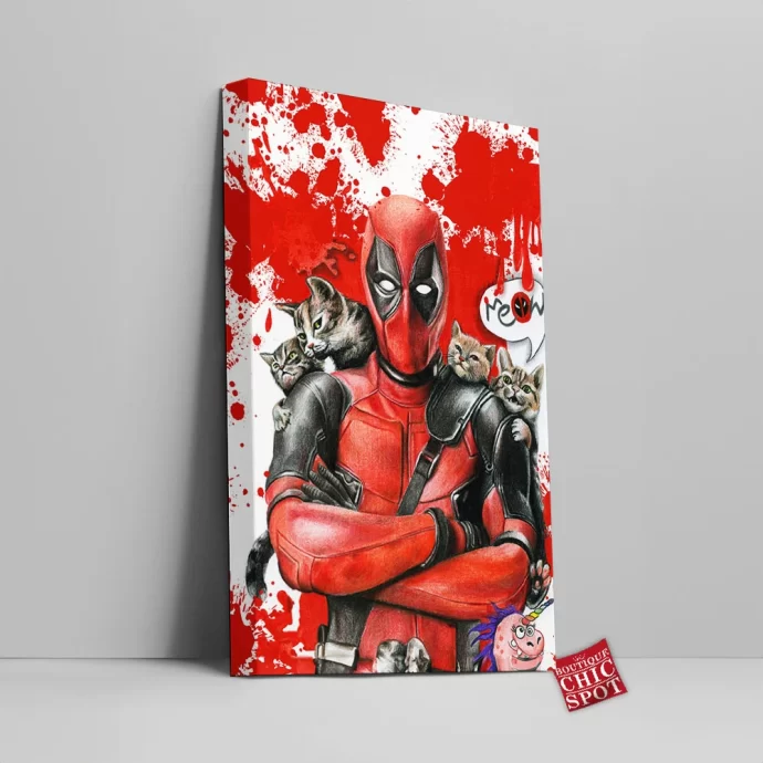 Deadpool Canvas Wall Art