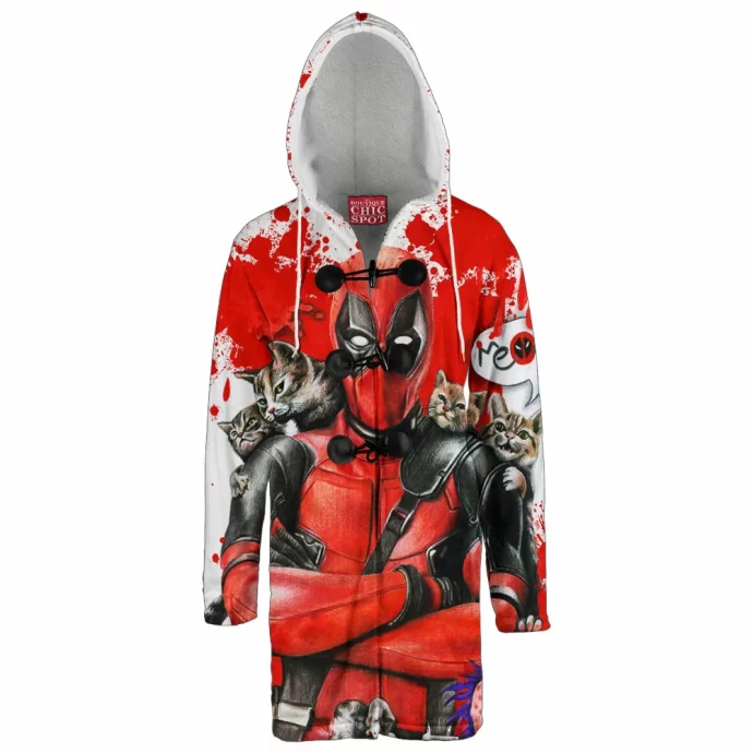 Deadpool Hooded Cloak Coat