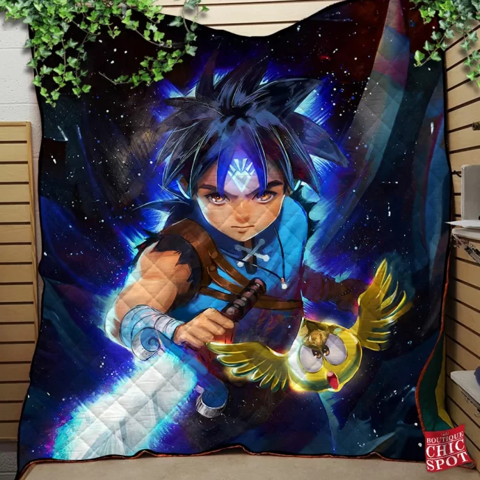 Dragon Quest Quilt Blanket