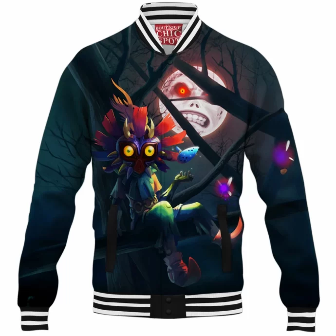 Skull Kid Baseball Jacket