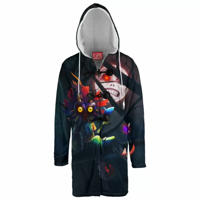 Skull Kid Hooded Cloak Coat