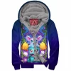 Bulbasaur Zip-Fleece-Hoodie, Eevee Zip-Fleece-Hoodie, Pokemon Zip-Fleece-Hoodie, Anime Zip-Fleece-Hoodie