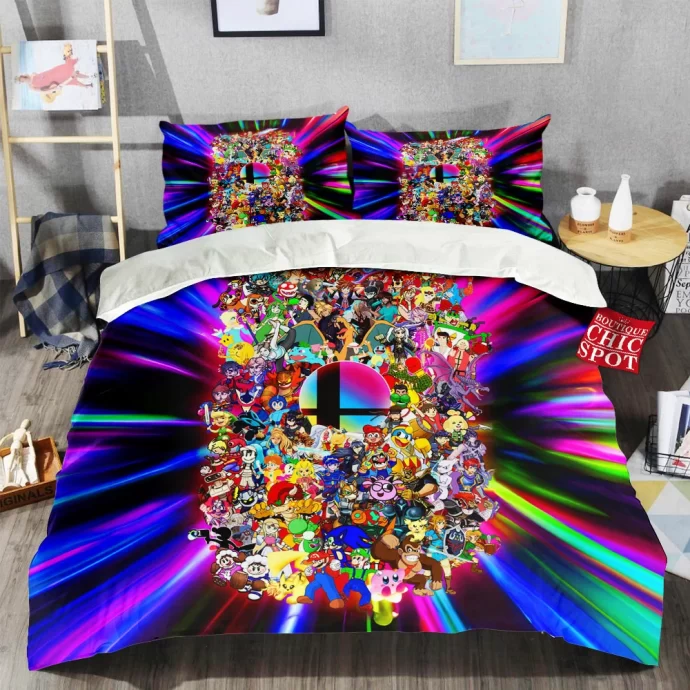 Super Smash Bros Bedding Set