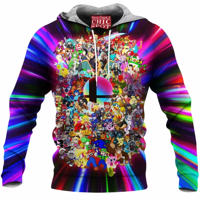 Super Smash Bros Fleece Hoodie