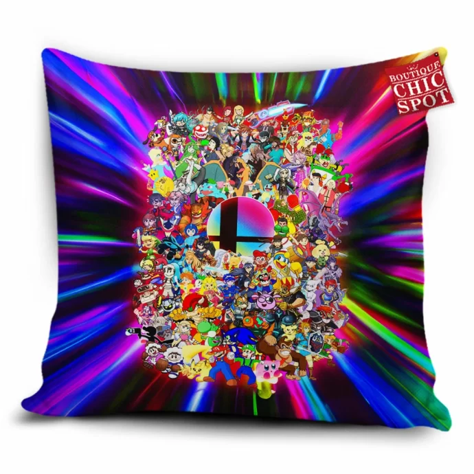 Super Smash Bros Pillow Cover