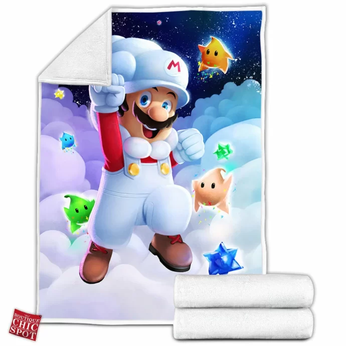 Mario Fleece Blanket