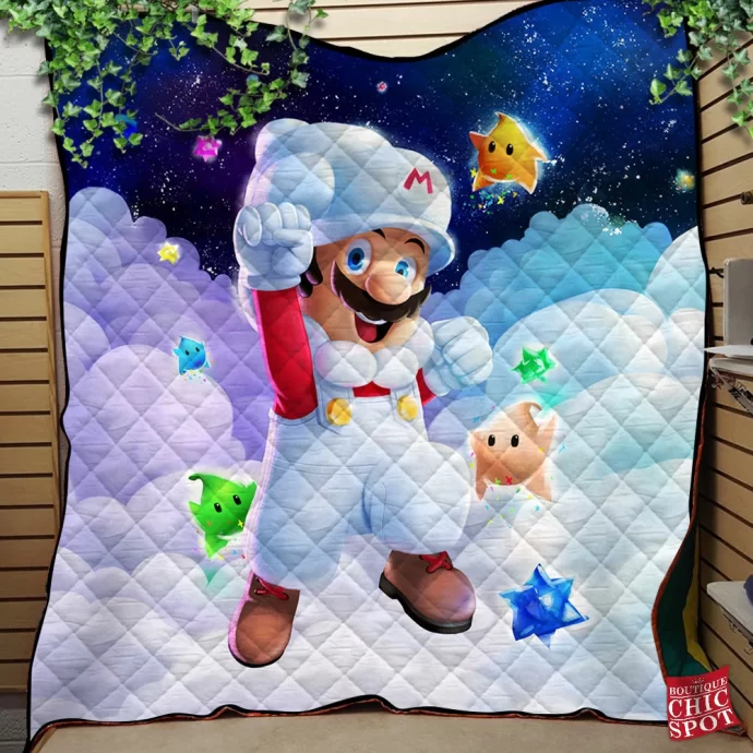 Mario Quilt Blanket