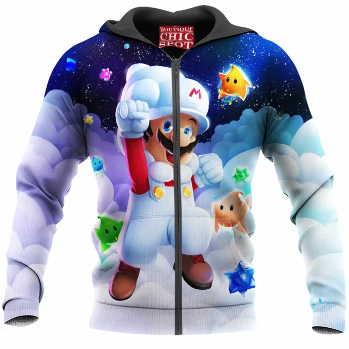 Mario Zip Hoodie