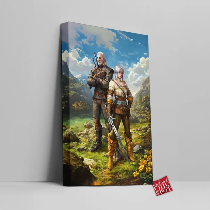 The Witcher Canvas Wall Art