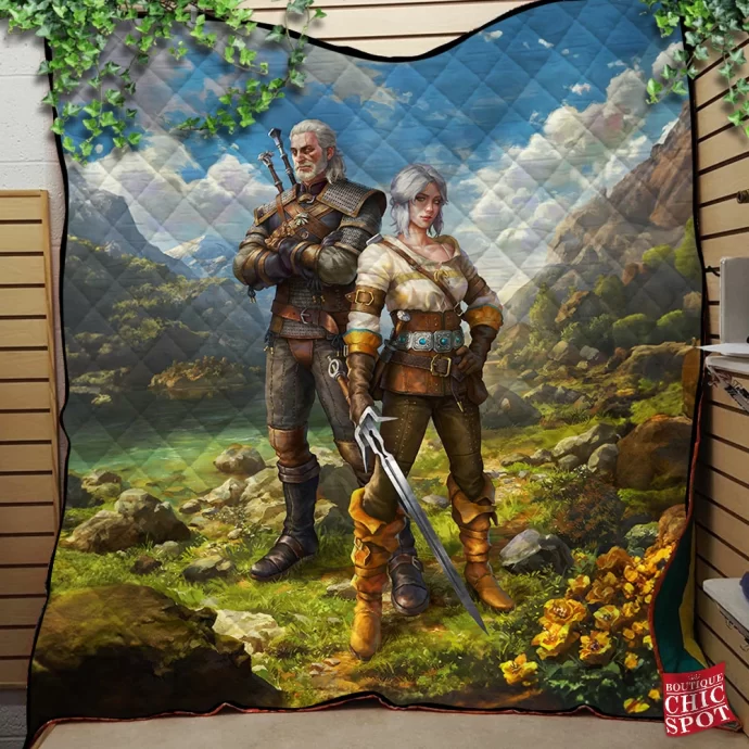 Witcher Quilt Blanket