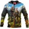 Fantasy Zip-Hoodie, Game Zip-Hoodie, The Witcher Zip-Hoodie