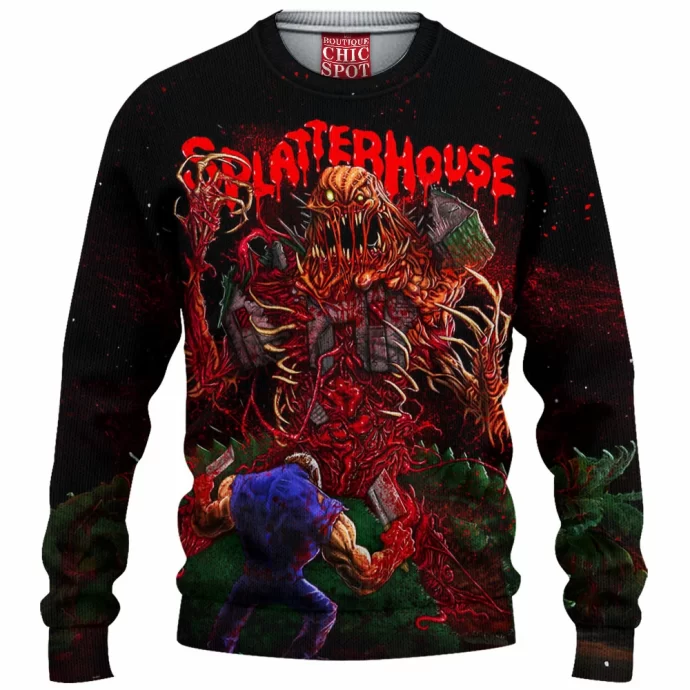 Splatterhouse Knitted Sweater